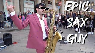 EPIC SAX GUY (SQUIRTLE SAX) | Saxophone Cover Daniele Vitale