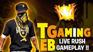 Road to Grandmaster || Free Fire Live || TEB Gaming