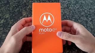 Unboxing do Moto E6 Play (Cinza Metálico)