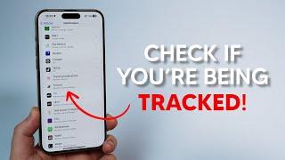 How To Check If Someone Is Tracking You!!
