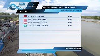 K1 Women 5000m - Final A / 2025 ICF Canoe-Kayak Sprint World Cup Szeged