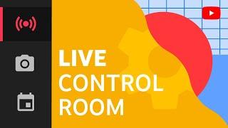 Verwendung von Live Control Room für Livestreams auf YouTube