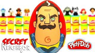 Hello Neighbor Wilson Sürpriz Yumurta PlayDoh Oyun Hamuru