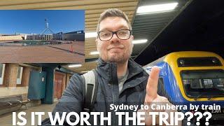 Canberra by train for a day trip!