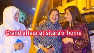 Grand aftaar at @sitarayaseensana @Tahira_zaheer tahirazaheer #iftaarspecial #dailyvlog