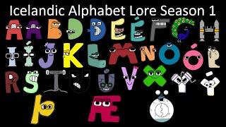 Icelandic Alphabet Lore Season 1 - The Fully Completed Series | NJsaurus