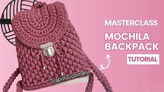 Bolso en Trapillo | Mochila Crochet | Parte 1