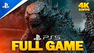 GODZILLA PS5 Main Story with "New Godzilla" FULL GAME Walkthrough Gameplay | 4K 60FPS PS5