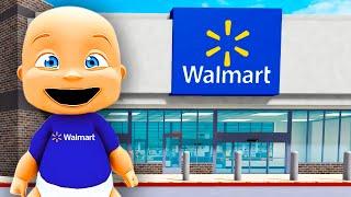 Baby Spends 24 HOURS in WALMART!