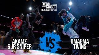 FUSION CONCEPT 2023 - SEMI-FINALE - AKAMZ & JR SNIPER VS OMAEMA TWINS