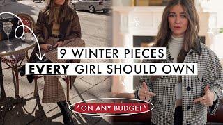 9 Winter Pieces EVERY Girl Needs (On Any Budget)