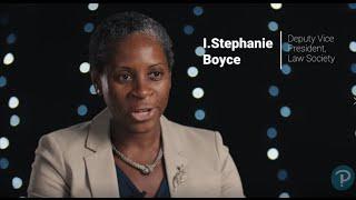 I.Stephanie Boyce Deputy Vice President of The Law Society - Behind the career