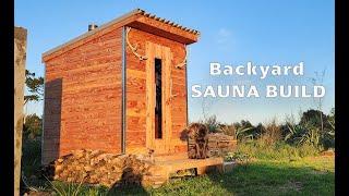 Backyard Sauna Build