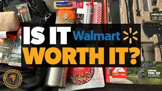 $100 Walmart Survival Kit!? Super Lightweight Bugout Bag