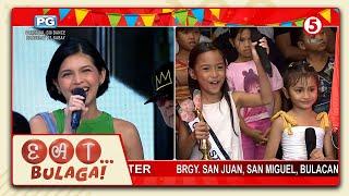 EAT BULAGA | Hailey Zanayah at Athena Alexandra para sa Barangay Cinema: Childstar of the Year!