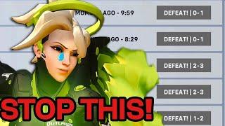 How LOSING Can Make You a Grandmaster Mercy |  Overwatch 2 VOD Review