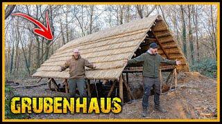 Grubenhaus 3.0 – Roof battens and thatched roof - It's just sick  [Part 6]