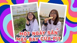 Một Ngày Săn Máy Bay Của Pít | Pít Ham Ăn | #Shorts