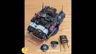 Space Marines Impulsor Primaris Transport with LEDs #shorts