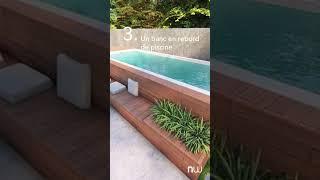 6 idées d'aménagement pour une piscine hors sol