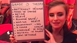 AICD Grade 3 Ballet Theory - Miss Anne-Aelis