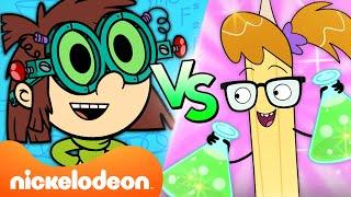 Lisa Loud vs Pencil  Who Makes CRAZIER Inventions? | @Nicktoons