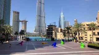 Dubai Opera and Burj Khalifa