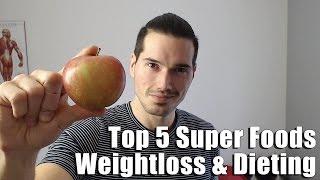 Top 5 Superfoods for Weight Loss w/ Adam Evans - HASfit's Fat Burning Foods to Lose Weight