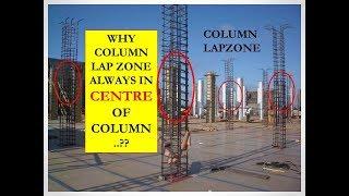 Lapping Zone for Column Reinforcement