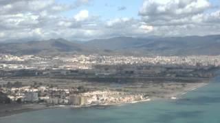 Flying into Malaga, Spain #travelgroupie MOV01065