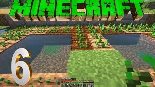 Let´s Play Minecraft ️️ 006 Der erste Garten terraforming anbau