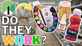 I tried EVERY  Dollar Tree Craft PAINTS.... Do They Work?