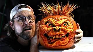 How to Carve a Very Scary Halloween Pumpkin (Not AI)