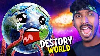 DESTROYED THE EARTH  Solar Smash Mobile Gameplay