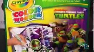 Crayola Color Wonder Teenage Mutant Ninja Turtles Metallic Paper & Markers Coloring Kit from Crayola