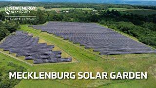 Mecklenburg Solar Garden | New Energy Equity Community Solar