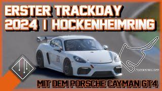 Erster Testtag 2024 Porsche Cayman GT4 - Hockenheimring | mcchip-dkr