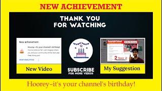 Your Channel's Birthday | Technical Gaur