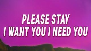 Benson Boone - Please stay I want you I need you oh God (Beautiful Things) (Lyrics)