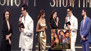 Karan Johar's Tricky Rapid Fire-Round With Mahima Makwana At The 'Showtime' Trailer Launch Event!