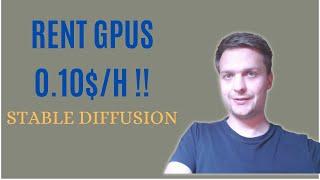 Run Stable Diffusion with GPUs for cheap on vast.ai