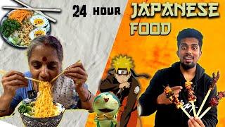 Eating Japanese food for 24 hrs | Dorayaki &Ramen