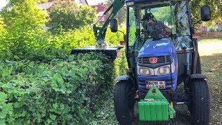 Small Tractor Mounted Hedge Trimmer | GreenTec RC 132