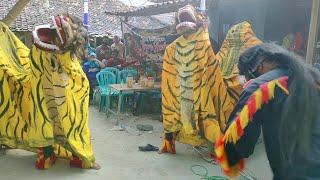 Serem Dua Barongan di gorok Genderuwo!! Barongan Hargo Budoyo - WONG WORO