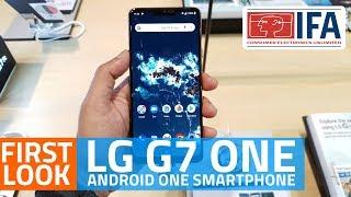 LG G7 One Android One Smartphone First Look