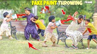 Throwing Fake Paint Prank - Amazing Reactions | @NewTalentOfficial