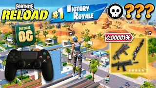 OG Fortnite Reload | Insane High Kill Gameplay | Controller | + Best Controller Settings!