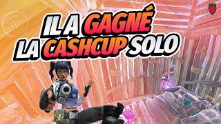 CE JOUEUR A GAGNE LA CASHCUP VICTOIRE SOLO ! IL A FAIT 3 TOP1 DANS LE TOURNOI ! ANALYSE GAMEPLAY