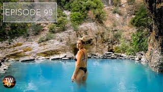 HOT SPRINGS, 4x4, and RAKI - ALBANIA ROADTRIP  -- Australia to Scotland by road - Episode 95