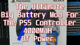 The PS5 BIG DADDY 4000Mah BATTERY ULTIMATE UPGRADE